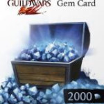 Guild Wars 2 2000 Gems Card