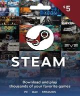 Steam Gift Card 5 USD (US)